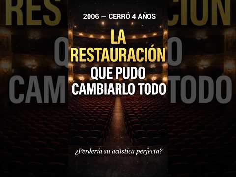 El Teatro Colón cerró 4 años… y muchos dudaron