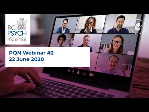 PQN Webinar #2 – 22 June 2020