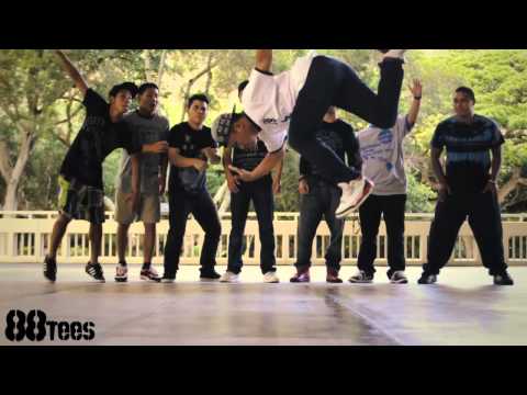 Comercial da 88 Tees apresentando os 808 Breakers