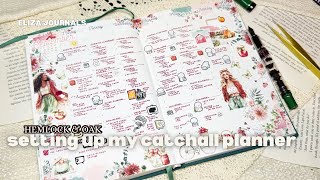 Weekly Catchall Planner Set-up| Trying a new layout for my planner #planner #plannerlayout #planning