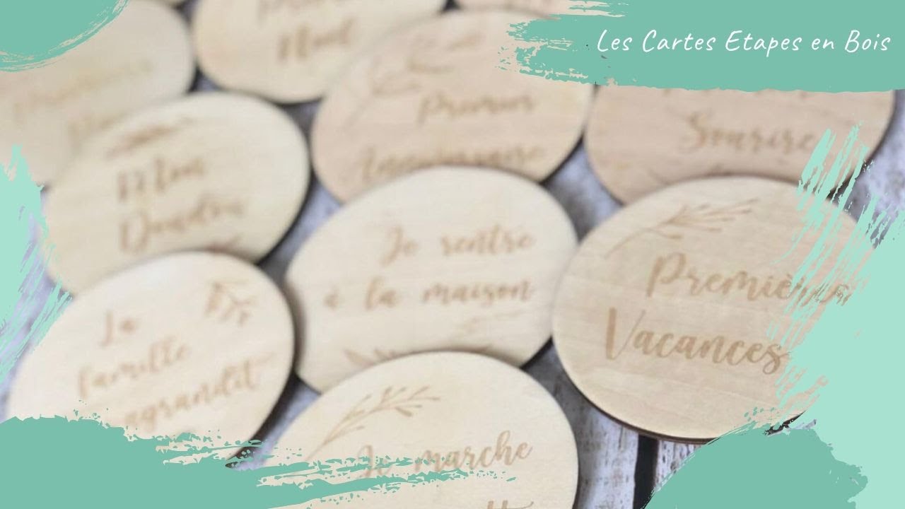 LES CARTES ÉTAPES EN BOIS