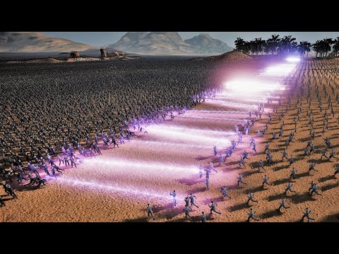 10.000 NIKOLA TESLA vs 1,500,000 MEDIEVAL ARCHERS - Ultimate Epic Battle Simulator 2