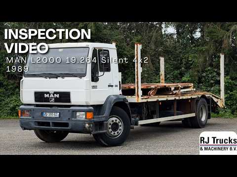 MAN L2000 19.264 Silent - PTO | Hydraulic | Air Suspension | Heavy Duty Winc video nahled