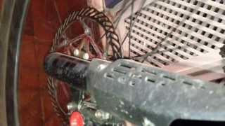 Enve front wheel rattle sound.