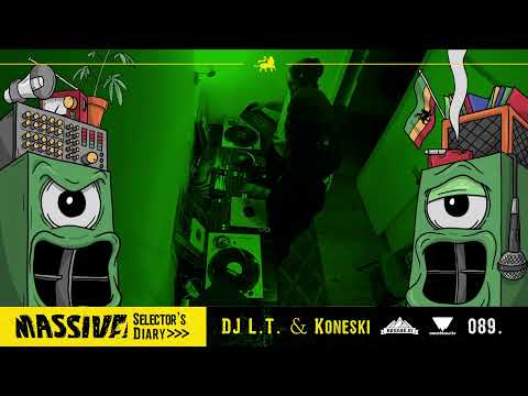 MASSIVE! Selector's Diary 089 - DJ L.T. & Koneski - Roots Reggae, Dub, Steppers Selection