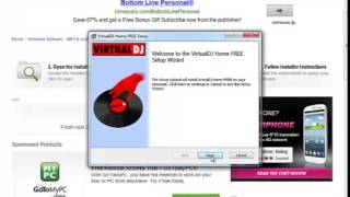 Tutorial how download and Install Virtual Dj On Windows 7