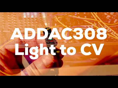 ADDAC System ADDAC308 LIGHT TO CV 2020 - Black image 5