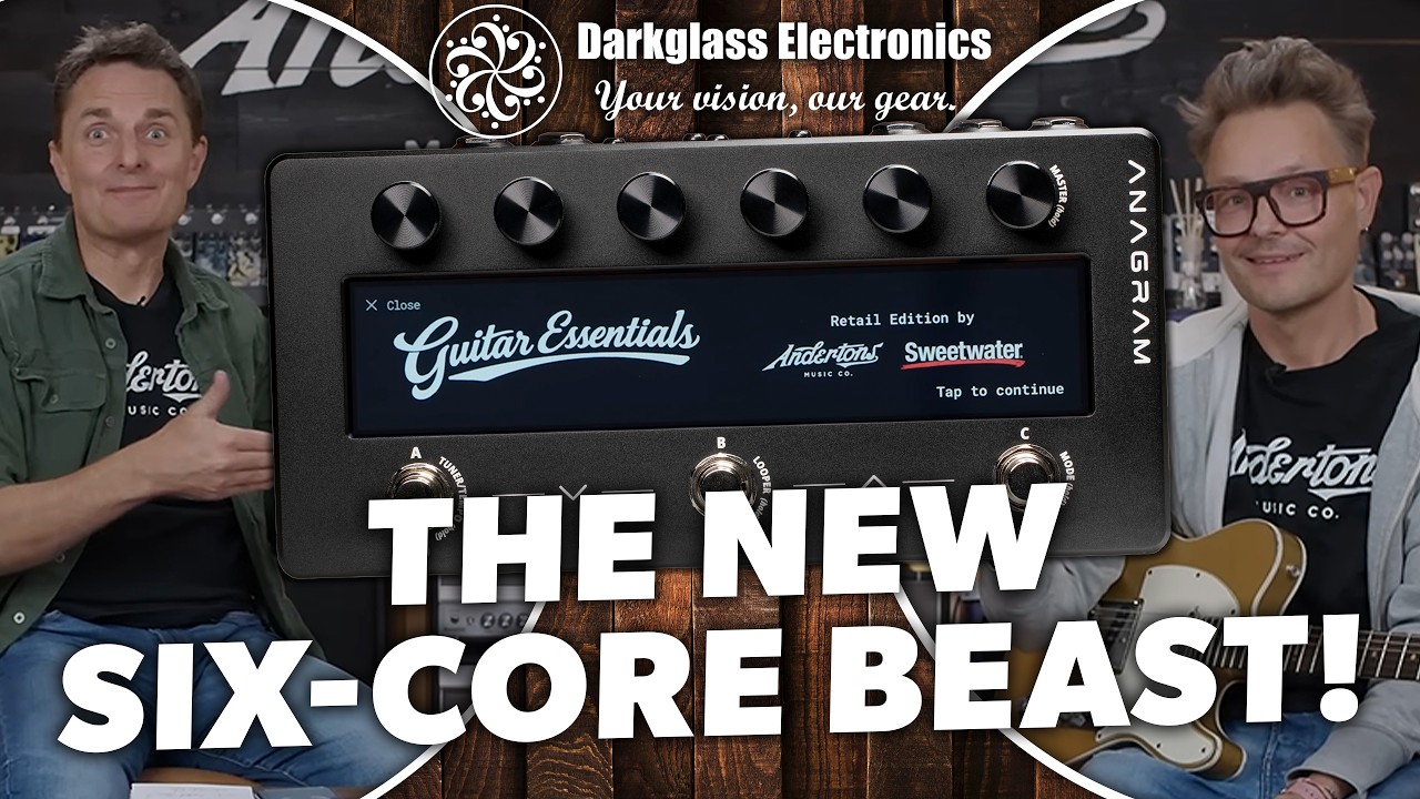 Welcome to Six-Core DSP! Darkglass Anagram Guitar Essentials Multi-FX Pedal - YouTube