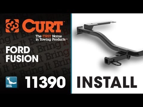 Trailer Hitch Install: CURT 11390 on 2011 Ford Fusion