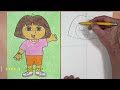 How To Draw Dora The Explorer