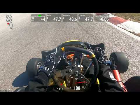 KZ Go Kart Haskovo learning the track