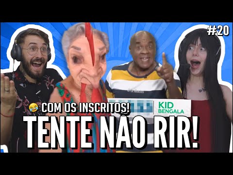 JOVENS REAGEM A DESAFIO TENTE NÃO RIR DOS INSCRITOS 20 - SE RIR LEVA CHOQUE