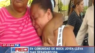 En comunidad de Moca joven lleva días desaparecida