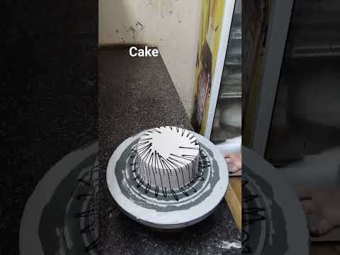 chocolate cake new design#viralvideos #shortsvideos#