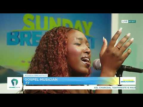 WATCH: Gospel Musician Fi’ Opens Sunday Breakfast With Soulful Performance