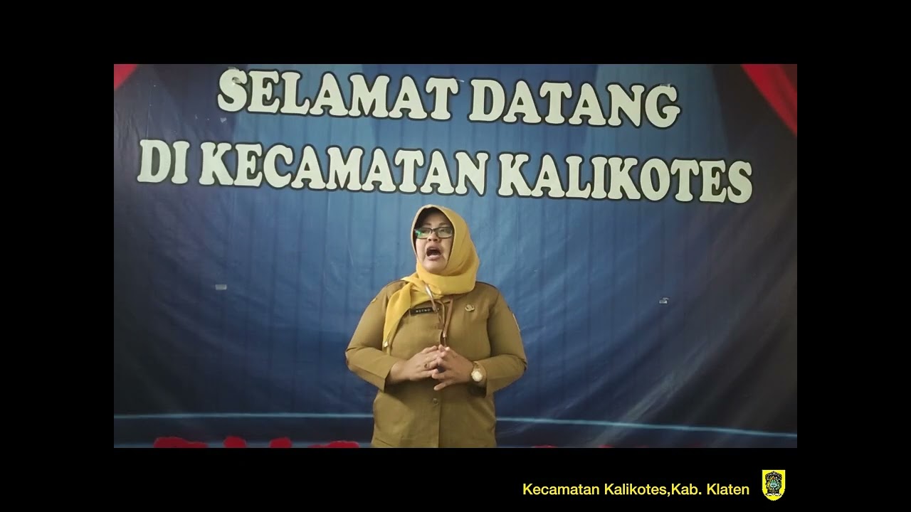 Video safety Briefing Kecamatan Kalikotes