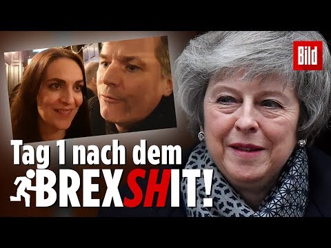 So denken die Briten über das Brexit-Drama | May-Plan abgeschmettert