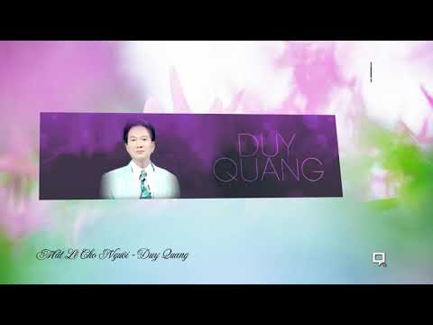 Thể hiện bởi Duy Quang