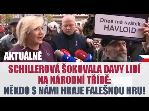 TOTO SE STALO NA NÁRODNÍ TŘÍDĚ! „Je to falešná hra!“ šokuje Schillerová.