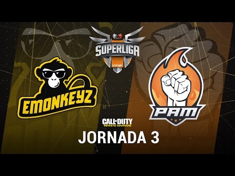 EMONKEYZ VS PAM - #SuperligaOrangeCOD3 - Jornada 3 - T12