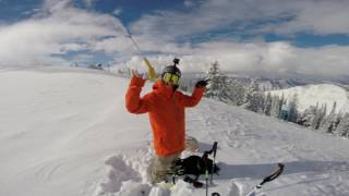 Early Season Powder Skiing