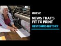 Restored Printing Presses Running Hot In SA Town ABC News
