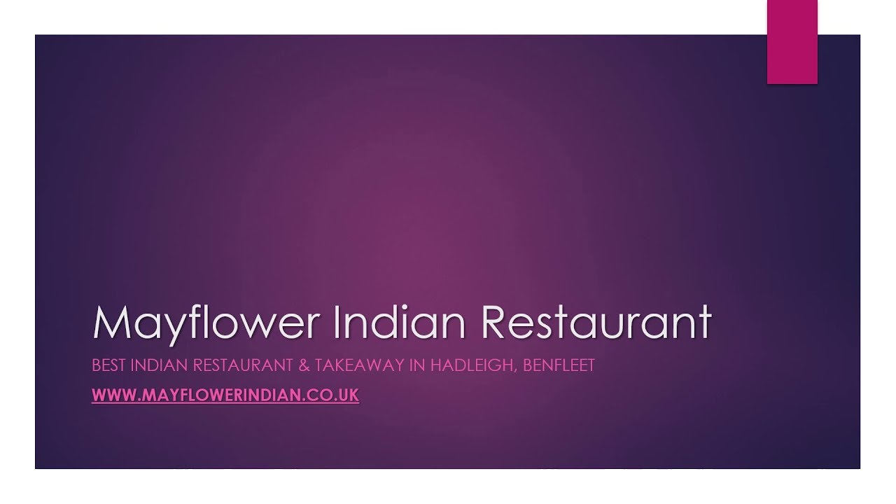 Company video MAYFLOWER INDIAN RESTAURANT