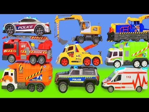 Koparka, Koparki, śmieciarka, ciężarówka zabawki, dźwig Bagrownica Excavator Toys