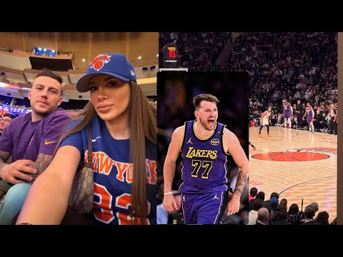PRVI PUT GLEDAMO LAKERSE UŽIVO 😱 | NBA u New Yorku
