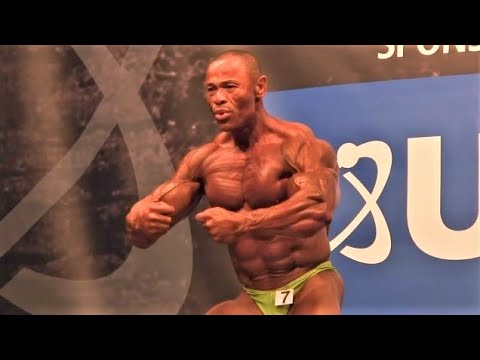 Joao Bispo De Andrade (BRA), NABBA Universe 2014 - Masters Over 50 Winner