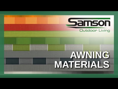 Markilux MX3 Retractable Awning Materials