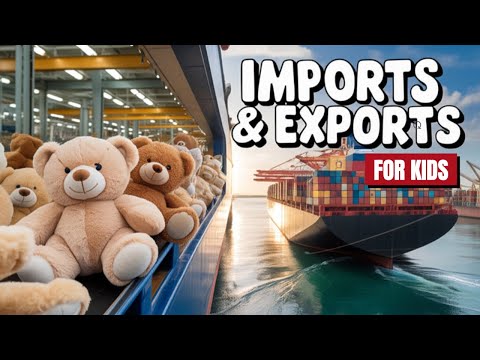 Imports and Exports Explained for Kids 🌍 | Why Countries Trade with Each Other Explained Simply!