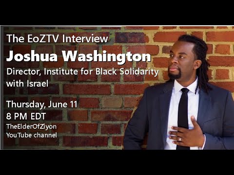 EoZTV - Interview with Joshua Washington, director of Institute for Black Solidarity with Israel
