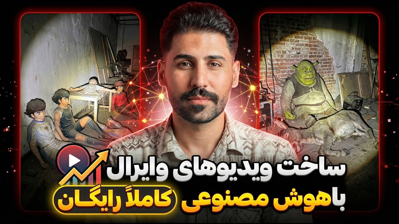 ساخت ویدیوهای وایرال با هوش مصنوعی | آموزش کامل و ساده 🚀