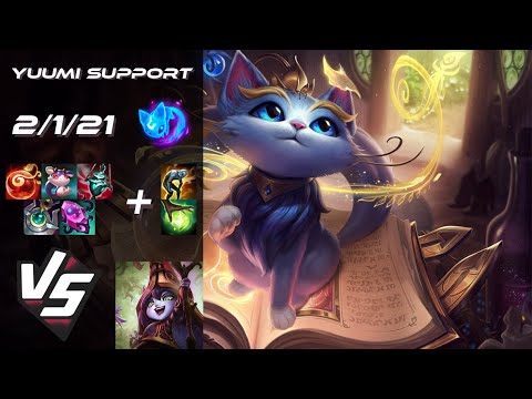 SUPPORT Yuumi vs Lulu - NA Grandmaster Patch 25.S2.4
