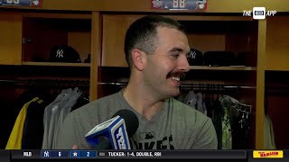 Austin Wells describes range of emotions in MLB debut