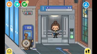 Family Train Trip in Toca Boca 🚆 | Cozy Family RP Gameplay