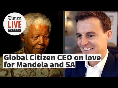 Touching tribute to Mandela & SA by Global Citizen CEO Hugh Evans