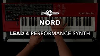 Video thumbnail for Nord Lead 4 Performance Synth (Sounds Only) | Gear4music Demo by Gear4music Guitars