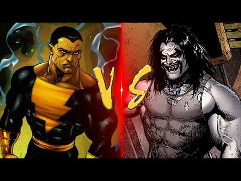 Black Adam Vs Lobo Isn't Even Close! Who Would Win in a Fight / Hero Villains