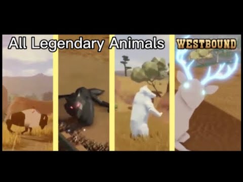 All Legendary Animals In Westbound! (ROBLOX)