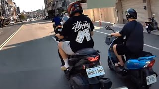 台南猴子一路機車蛇行，永康警察放任不舉發（檢舉失敗）