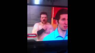Sheamus brogue person who can't stop hiccuping