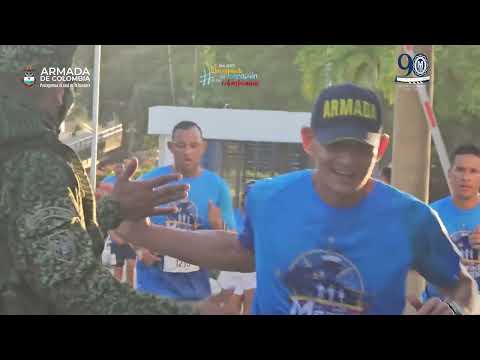 CARTAGENA VIBRÓ CON LA CARRERA OFICIAL DE LA ARMADA DE COLOMBIA: AL TROTE MARINOS