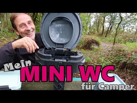 Camper WC - Toilette für meinen Minicamper - meine günstige Version #minicamper #minicampervan