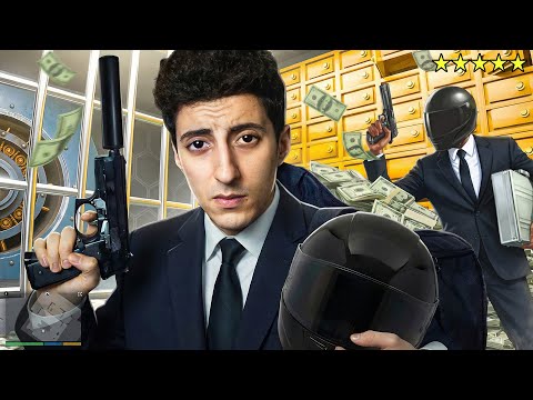 🤑The most dangerous bank robbery in town with the youth | GTA RP MAROC
