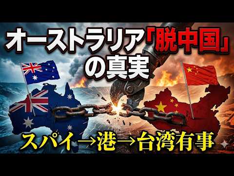 【オーストラリア脱中国】中国スパイ逮捕・ダーウィン港・台湾有事、全部繋がっていた