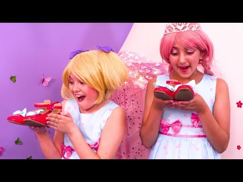 Princess Olivia And Princess Esme Want The Same Dress! 💃 Princesses In Real Life | Kiddyzuzaa