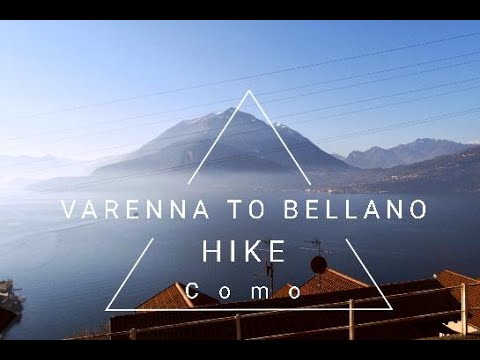 Hiking Lake Como, Varenna to Bellano