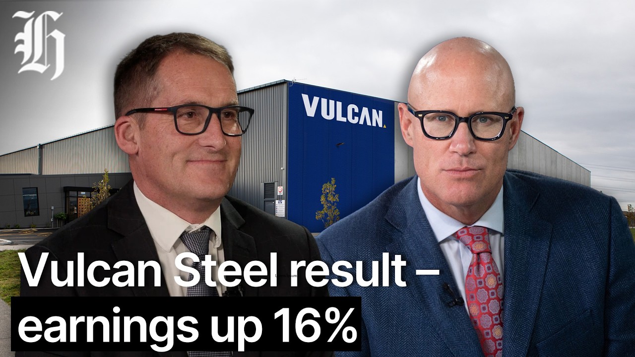 Vulcan Steel result – earnings up 16%. Wealth Watch with Generate | Herald NOW Business
